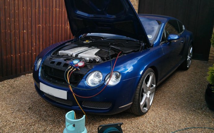 Re-gassing air conditioning car